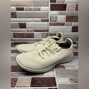 Allbirds Women's Tree Runners White Cream breathable Comfort Sneaker shoes sz 8